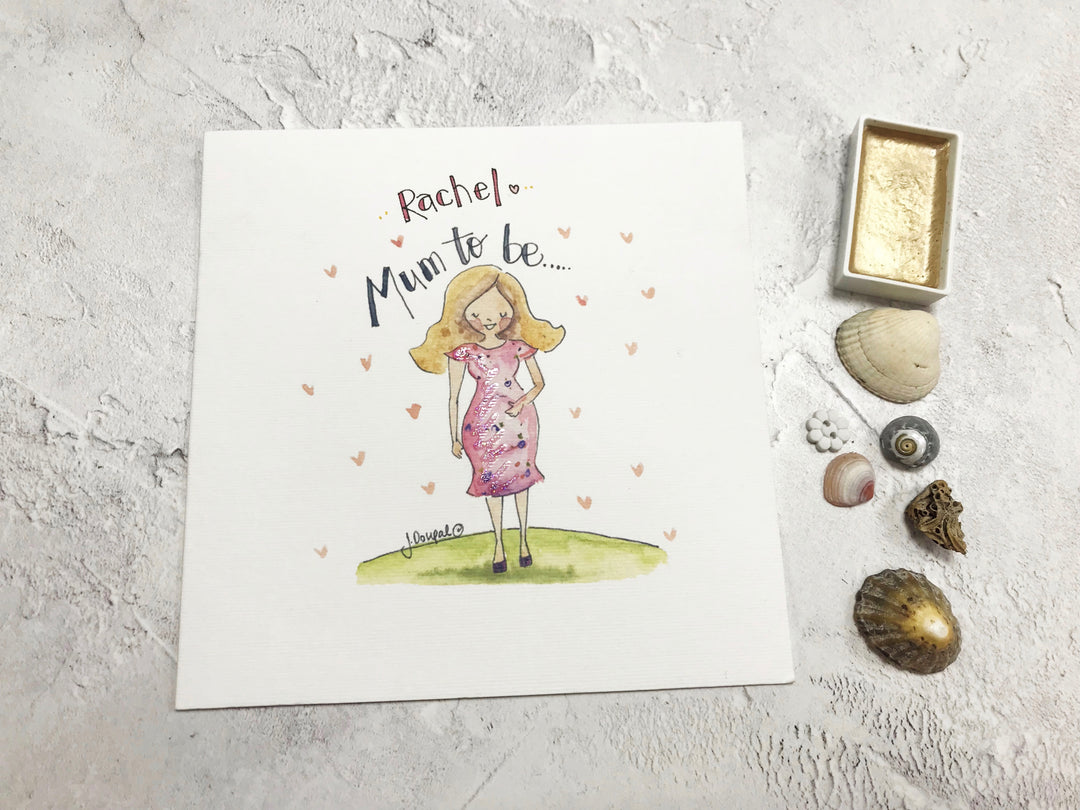 Mum to Be Card - Personalised