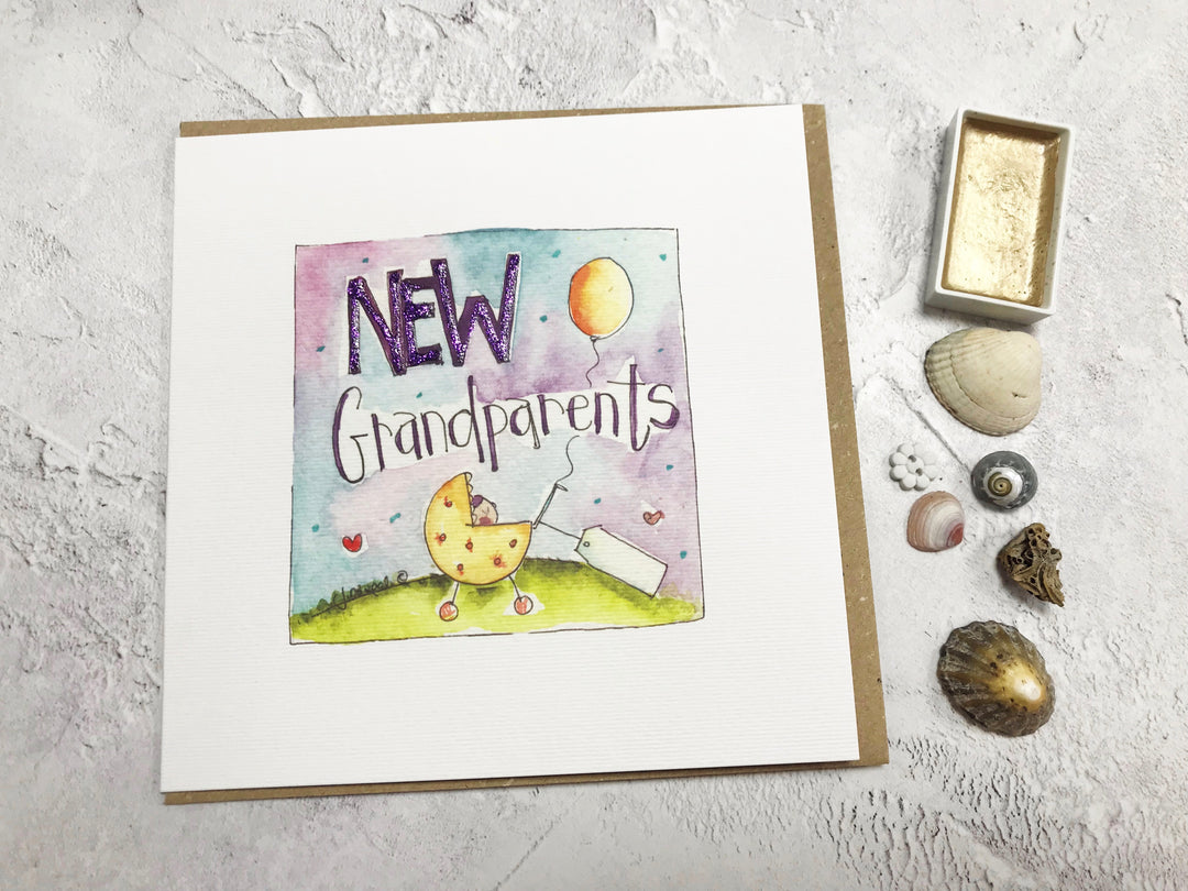 New Grandparents Card - Personalised