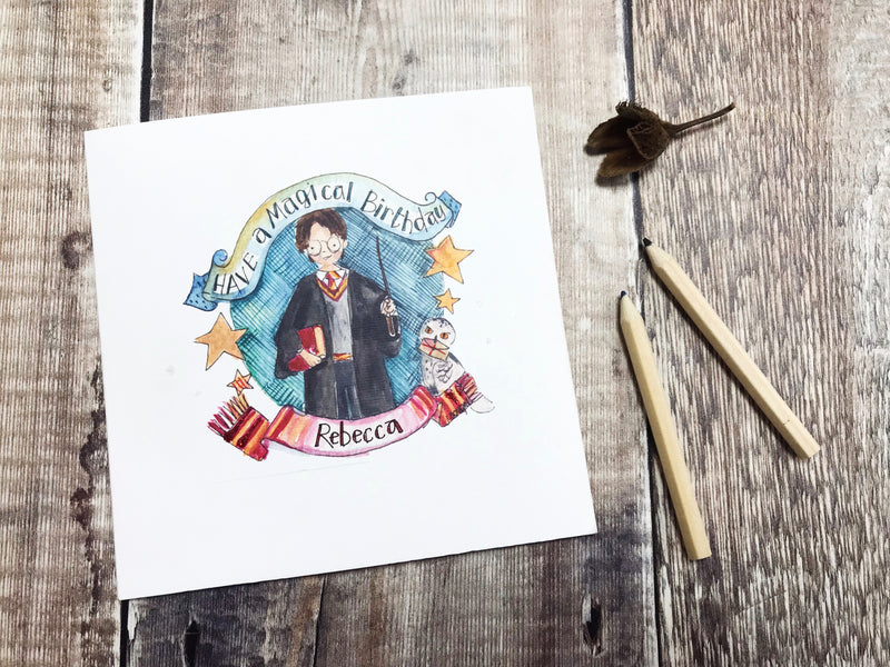 "Have a Magical Birthday" Card - Personalised