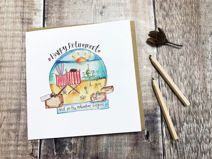 "Happy Retirement" Card - Personalised