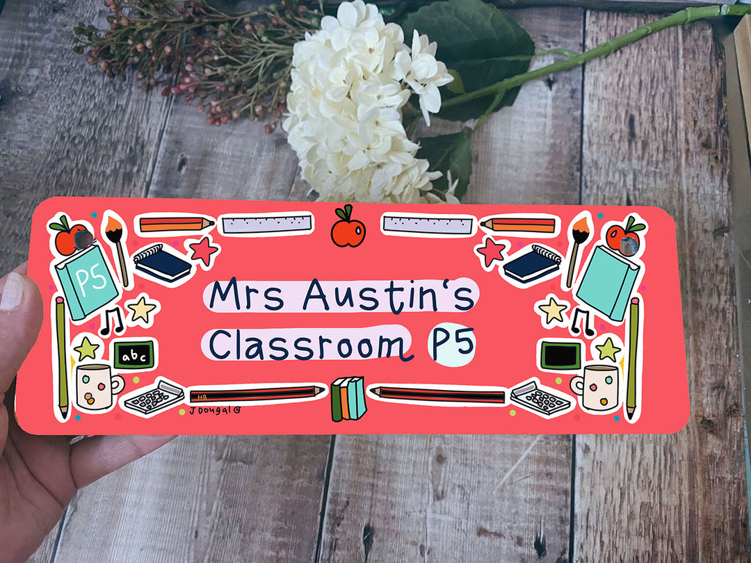 Teacher Hanging Sign